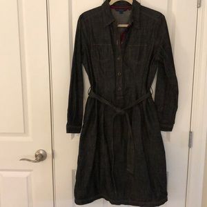 Dark blue denim dress size 14L UK/ 10L US